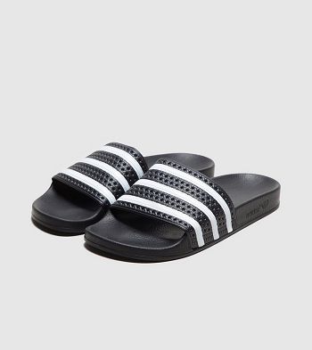 Šlapky adidas Originals Adilette Adilette - Panske Topanky Čierne | TUY-261437